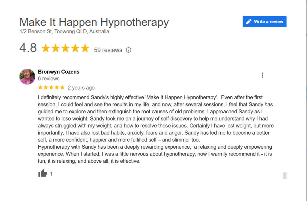 weight loss hypnotherapy near me